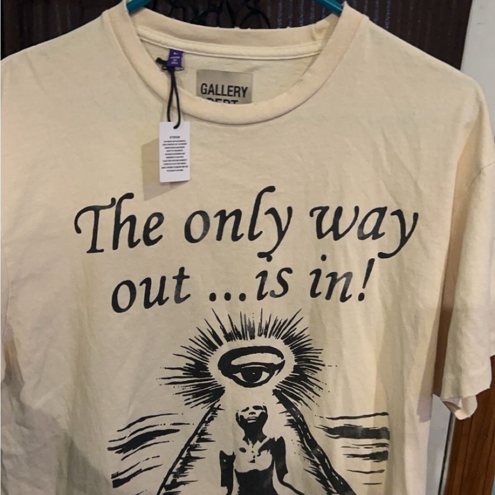 New with tags white gallery dept shirt